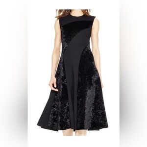 dkny velvet dress size 2